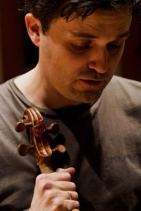 With 'Il Cannone' in rehearsal, London 2006 (Photo Richard Bram)