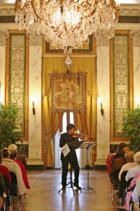 The Premiere of Judith Bingham's 'Lost Works of Paganini' in Genova. 2007