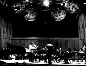 Rehearsing Elliott Schwartz's wonderful Concerto this evening at Turner Hall, Nashville, with amongst others, Audrey Lee?, Matt Lammers?, Caity Quinlan?. 16 4 4 14Thanks to Michael Alec Rose? for the photo. 