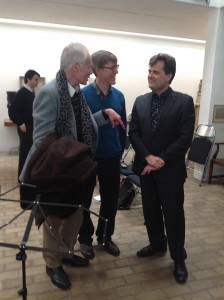 with composers Robin Holloway, Jeremy Thurlow Kettles Yard 27 4 14